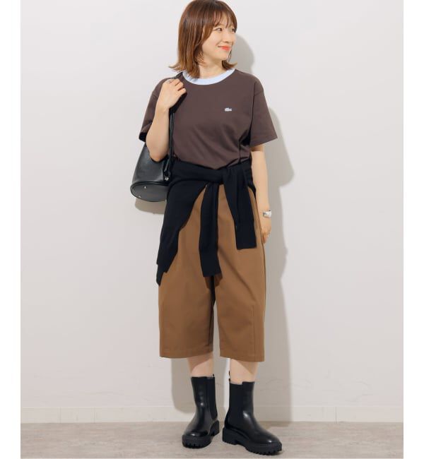 JOURNAL STANDARD relume「《追加》別注【LACOSTE/ラコステ】リンガーTシャツ」|Tシャツ・カットソー|