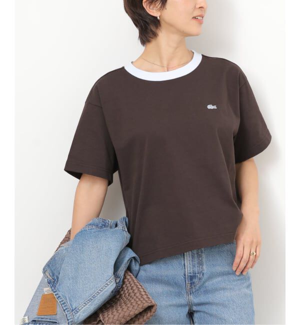 JOURNAL STANDARD relume「《追加》別注【LACOSTE/ラコステ】リンガーTシャツ」|Tシャツ・カットソー|