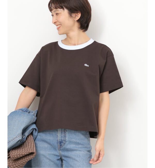 JOURNAL STANDARD relume「《追加》別注【LACOSTE/ラコステ】リンガーTシャツ」|Tシャツ・カットソー|