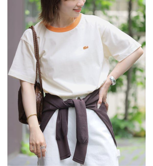 JOURNAL STANDARD relume「《追加》別注【LACOSTE/ラコステ】リンガーTシャツ」|Tシャツ・カットソー|