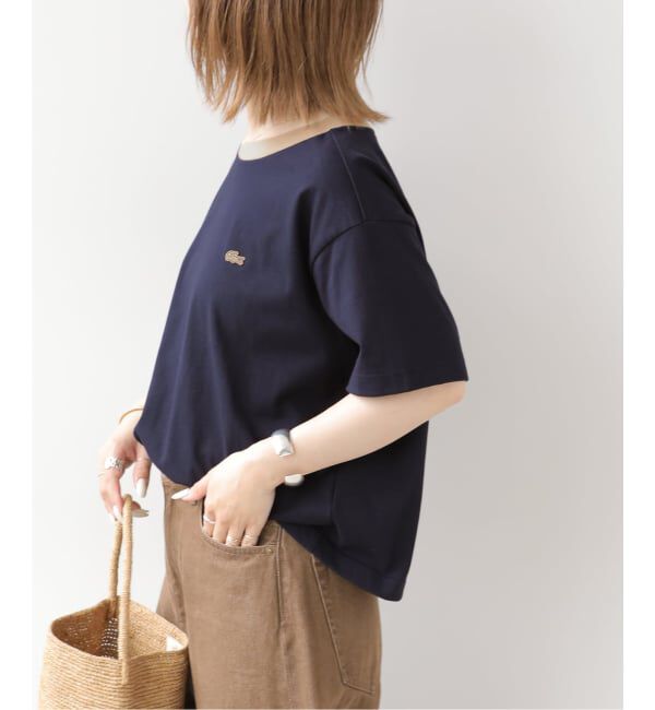 JOURNAL STANDARD relume「《追加》別注【LACOSTE/ラコステ】リンガーTシャツ」|Tシャツ・カットソー|
