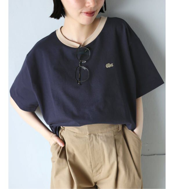 JOURNAL STANDARD relume「《追加》別注【LACOSTE/ラコステ】リンガーTシャツ」|Tシャツ・カットソー|