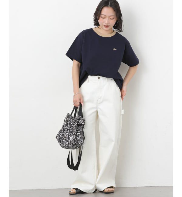 JOURNAL STANDARD relume「《追加》別注【LACOSTE/ラコステ】リンガーTシャツ」|Tシャツ・カットソー|