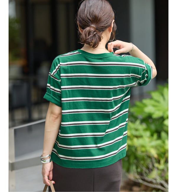 JOURNAL STANDARD「《追加3》汗ジミ防止ボーダービッグT」|Tシャツ・カットソー|