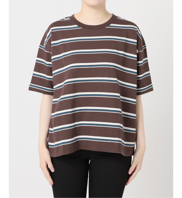 JOURNAL STANDARD「《追加3》汗ジミ防止ボーダービッグT」|Tシャツ・カットソー|