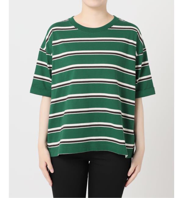 JOURNAL STANDARD「《追加3》汗ジミ防止ボーダービッグT」|Tシャツ・カットソー|