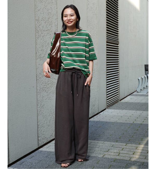 JOURNAL STANDARD「《追加3》汗ジミ防止ボーダービッグT」|Tシャツ・カットソー|
