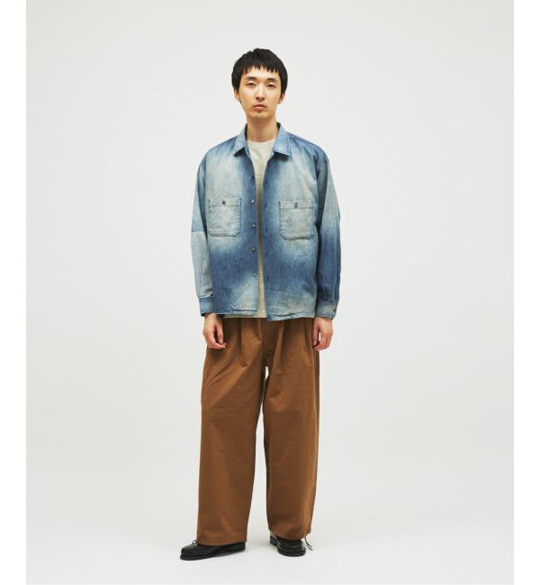 J.S.Homestead「J.S.Homestead / コットン ヘンプ エア クルー パンツ」|スラックス|