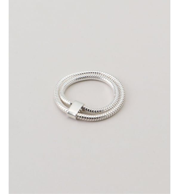 JOURNAL STANDARD「【MUSSELS AND MUSCLES/マッソーズアンドマッソーズ 】 LISSOM SNAKE RING N2」|リング|