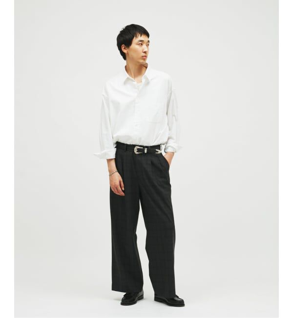 JOURNAL STANDARD「TR パターン バギー スラックス &ldquo;チェック / ストライプ&rdquo;」|スラックス|