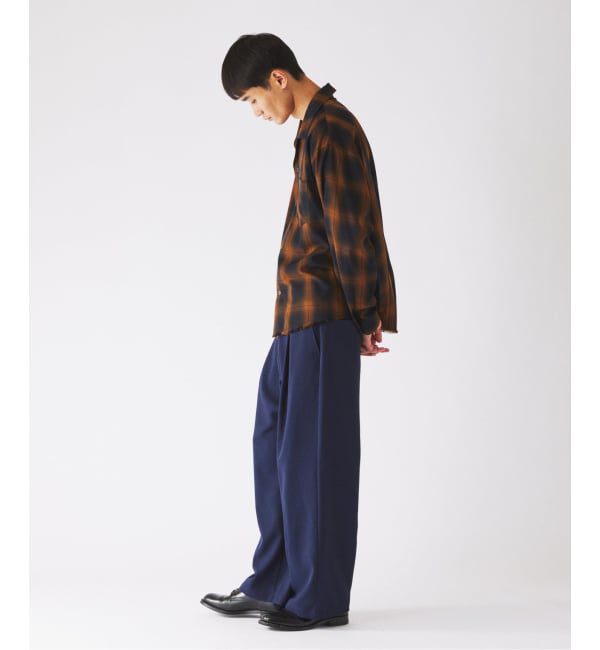 JOURNAL STANDARD relume「バルジ ツイル &rdquo;レイジー&rdquo; 1タック スラックス」|スラックス|