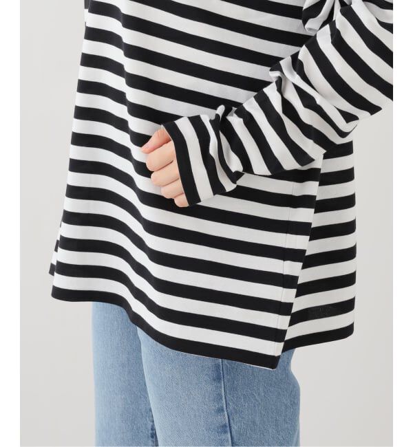 journal standard luxe「テンジクボーダー CN-Big-プルオーバー」|Tシャツ・カットソー|