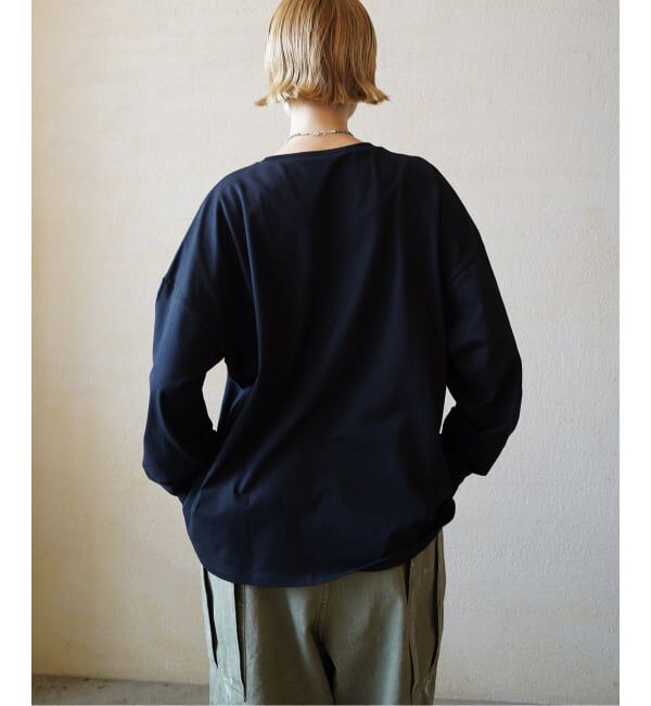 journal standard luxe「テンジクボーダー CN-Big-プルオーバー」|Tシャツ・カットソー|