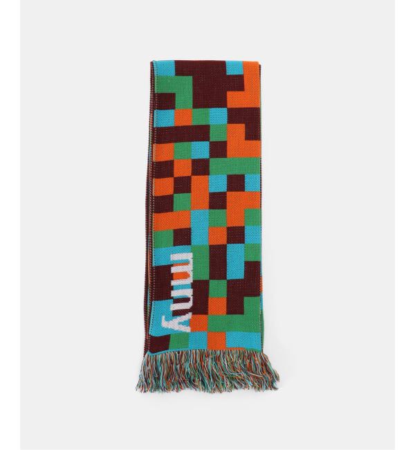 Montmartre New York/モンマルトルニューヨーク】Orange Camo Scarf