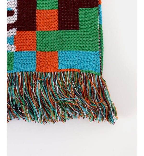 Montmartre New York/モンマルトルニューヨーク】Orange Camo Scarf