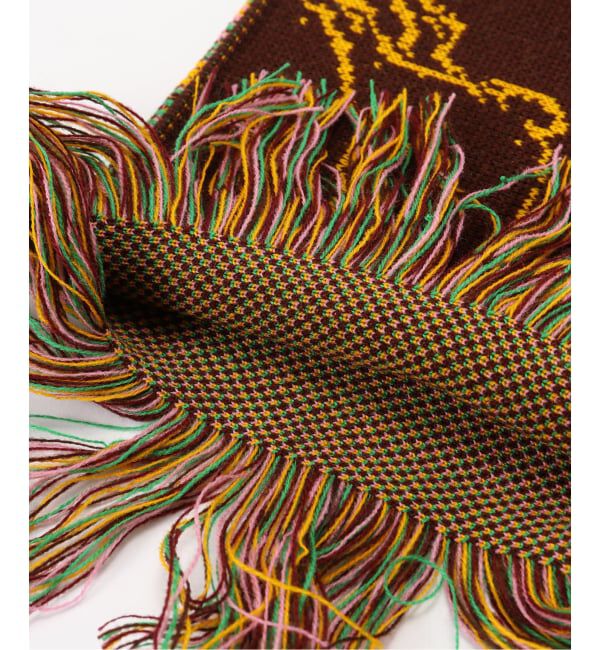Montmartre New York/モンマルトルニューヨーク】Yellow Pattern Scarf