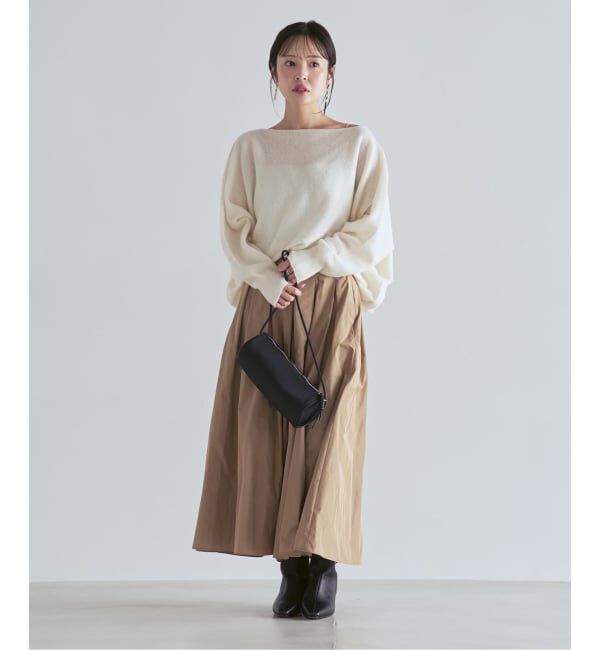 NOBLE「《追加・WEB限定カラーあり》ファインウールドルマンプルオーバー」|ニット・セーター|