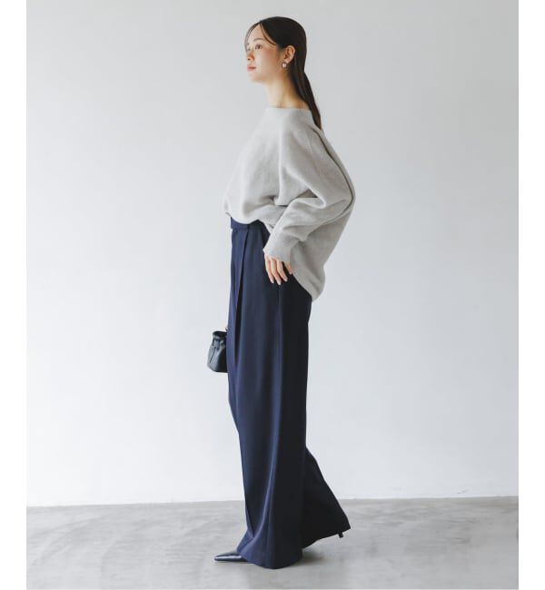 NOBLE「《追加・WEB限定カラーあり》ファインウールドルマンプルオーバー」|ニット・セーター|
