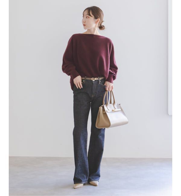 NOBLE「《追加・WEB限定カラーあり》ファインウールドルマンプルオーバー」|ニット・セーター|