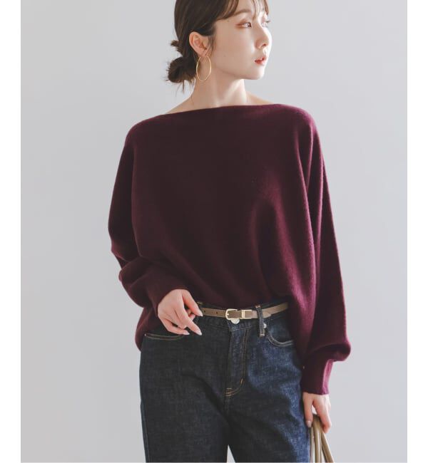 NOBLE「《追加・WEB限定カラーあり》ファインウールドルマンプルオーバー」|ニット・セーター|