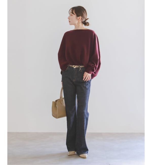 NOBLE「《追加・WEB限定カラーあり》ファインウールドルマンプルオーバー」|ニット・セーター|