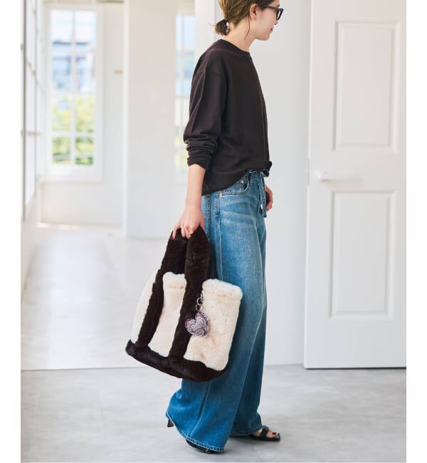 Spick and Span「《追加》Spick & Span ECO FUR TOTE / エコファートート」|トートバッグ|