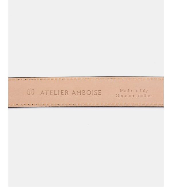 Spick and Span「《別注》ATELIER AMBOISE / アトリエ アンボワーズ スクエアバックルベルト」|ベルト|