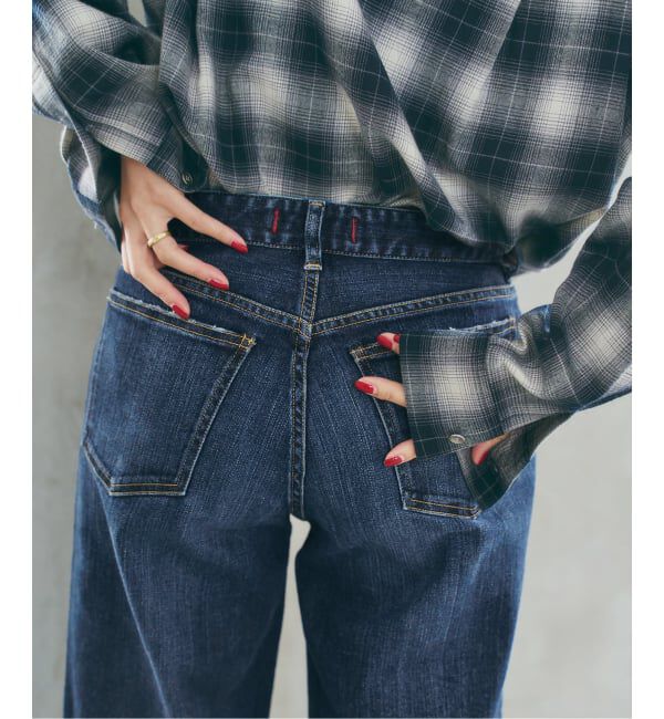 Spick and Span「《追加2》RED CARD TOKYO / レッドカード トーキョー 35th Anniv. Wide」|デニム|