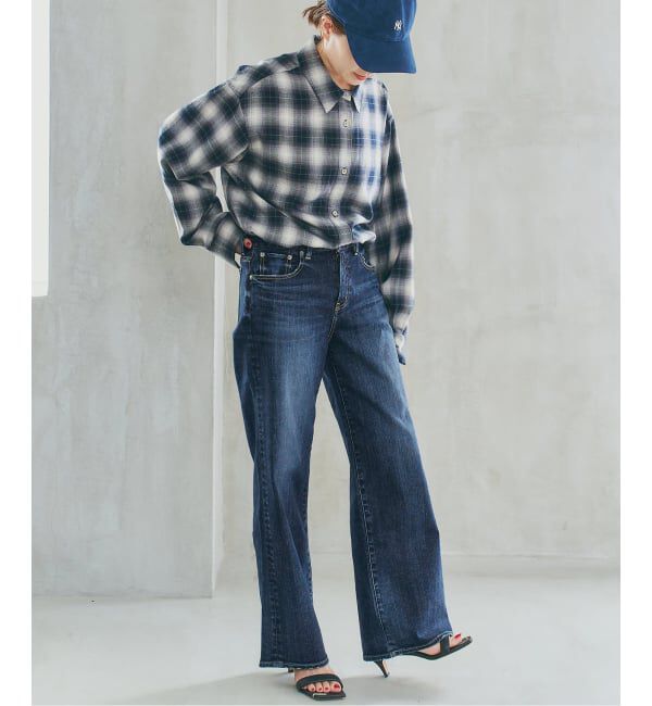 Spick and Span「《追加2》RED CARD TOKYO / レッドカード トーキョー 35th Anniv. Wide」|デニム|