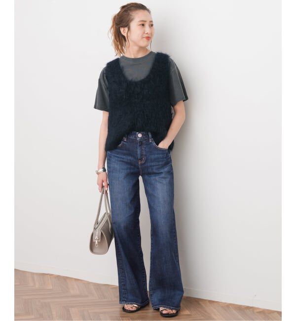 Spick and Span「《追加2》RED CARD TOKYO / レッドカード トーキョー 35th Anniv. Wide」|デニム|