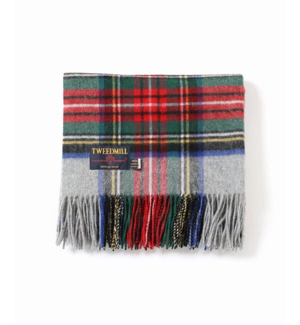 U by SPICK&SPAN「《予約》TWEEDMILL/ツイードミル チェックストール」|ストール|