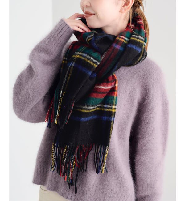 U by SPICK&SPAN「《予約》TWEEDMILL/ツイードミル チェックストール」|ストール|