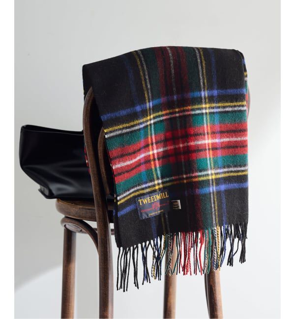 U by SPICK&SPAN「《予約》TWEEDMILL/ツイードミル チェックストール」|ストール|