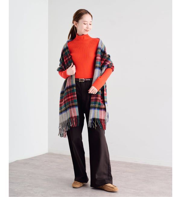 U by SPICK&SPAN「《予約》TWEEDMILL/ツイードミル チェックストール」|ストール|