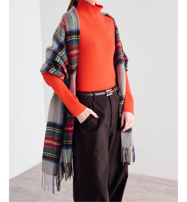U by SPICK&SPAN「《予約》TWEEDMILL/ツイードミル チェックストール」|ストール|