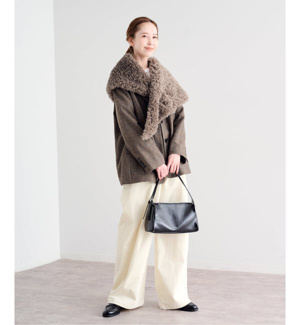 U by SPICK&SPAN「《予約》HELEN MOORE/ヘレンムーア FUR SCARF」|ストール|