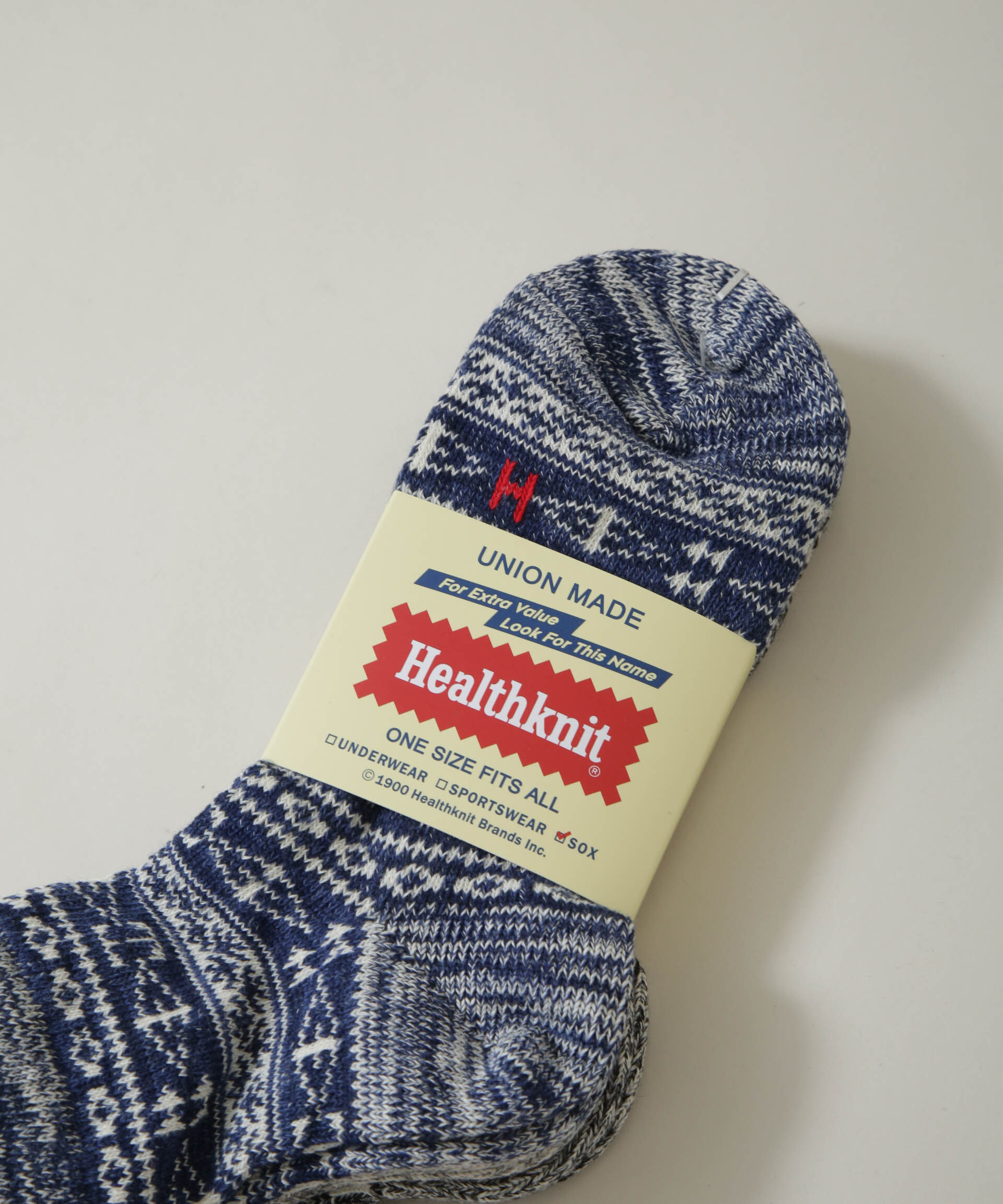 NANO universe「Healthknit/ジャガードソックス 3足セット」|ソックス|