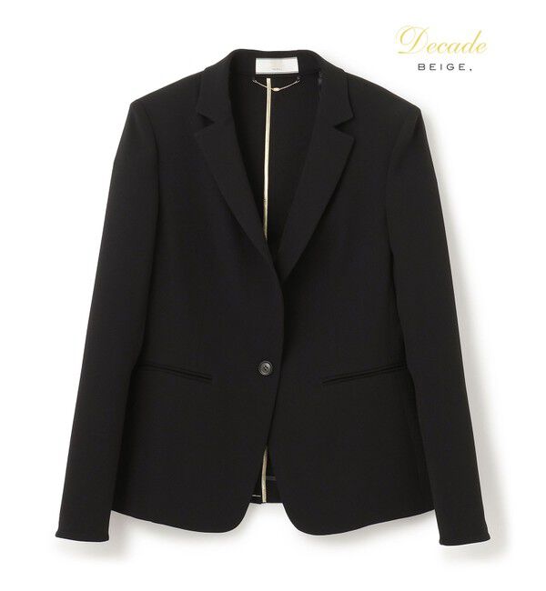 BEIGE,「CINDY / テーラードジャケット」|テーラードジャケット|Black