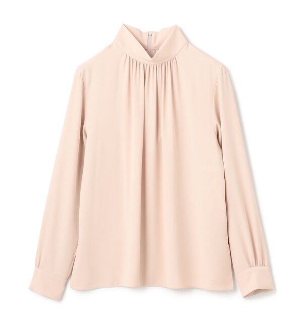 BEIGE,「【L-size・定番】EVA / ハイネックロングスリーブブラウス」|シャツ・ブラウス|