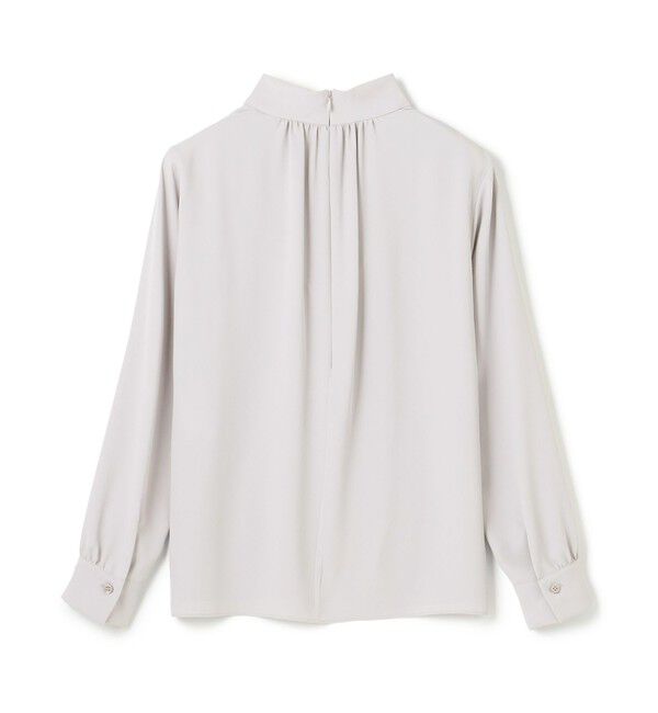 BEIGE,「【L-size・定番】EVA / ハイネックロングスリーブブラウス」|シャツ・ブラウス|