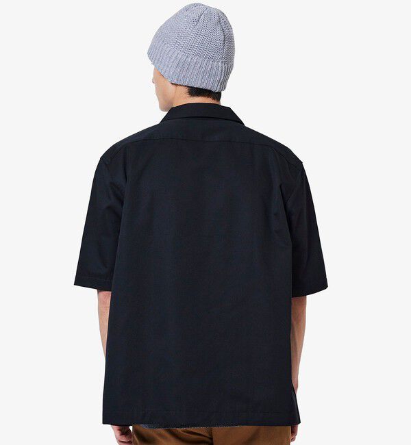 LACOSTE「シルクブレンドオープンカラーシャツ」|シャツ・ブラウス|