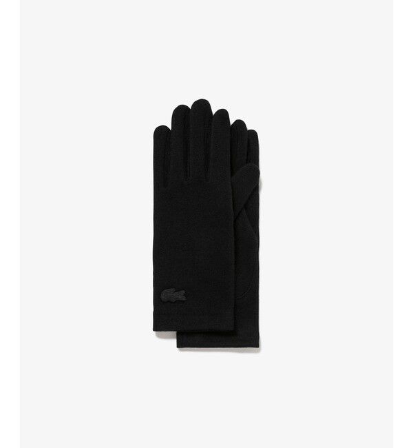 LACOSTE「カシミヤブレンドジャージグローブ」|手袋|