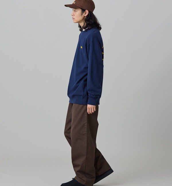 LACOSTE「【オンライン限定】LACOSTE  オーバーサイズ 裏毛 バックプリント クルーネック スウェット」|スウェット・ジャージ|