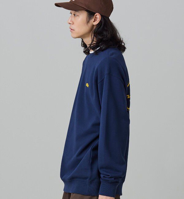 LACOSTE「【オンライン限定】LACOSTE  オーバーサイズ 裏毛 バックプリント クルーネック スウェット」|スウェット・ジャージ|