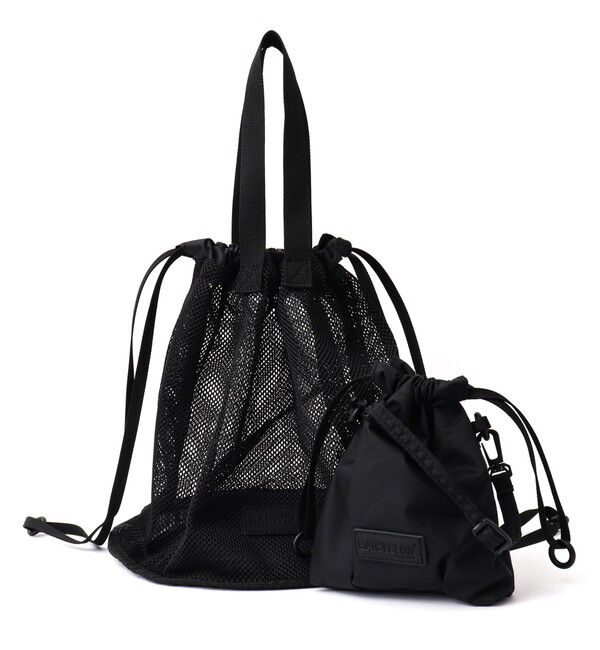 NOLLEY'S goodman「【BAICYCLON by bagjack/バイシクロン バイ バッグジャック】BCL-153 PACKABLE MESH BAG」|トートバッグ|ブラック