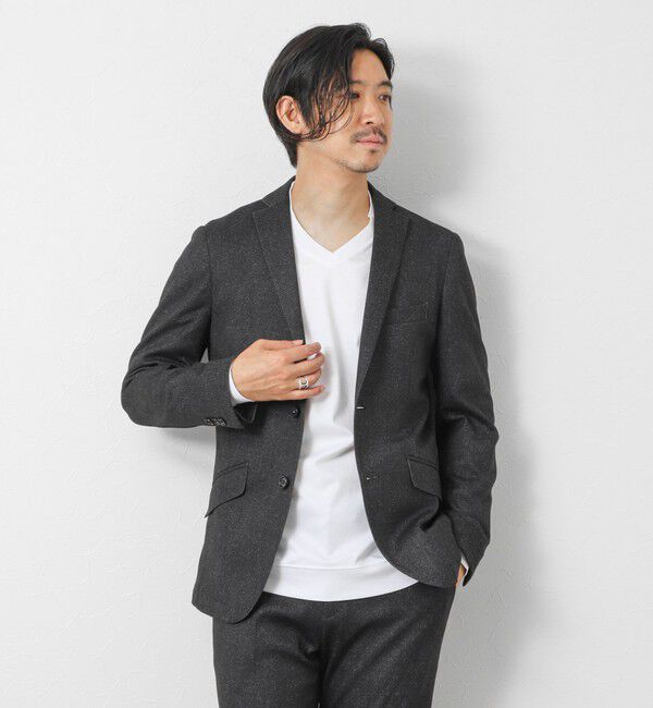 NOLLEY'S goodman「《ビジカジ対応》シルケットスムース Vネック ドレスロンT 26AW」|Tシャツ・カットソー|