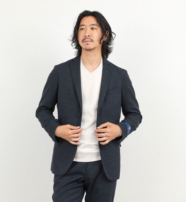 NOLLEY'S goodman「《ビジカジ対応》シルケットスムース Vネック ドレスロンT 26AW」|Tシャツ・カットソー|