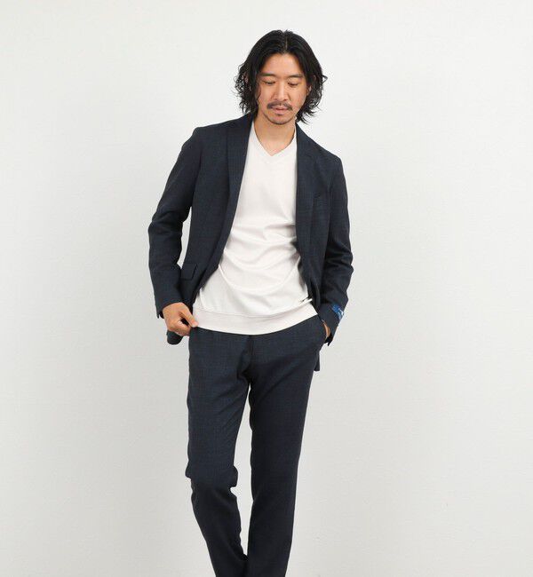 NOLLEY'S goodman「《ビジカジ対応》シルケットスムース Vネック ドレスロンT 26AW」|Tシャツ・カットソー|