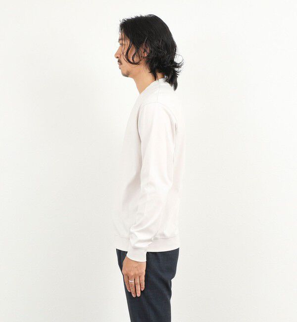 NOLLEY'S goodman「《ビジカジ対応》シルケットスムース Vネック ドレスロンT 26AW」|Tシャツ・カットソー|