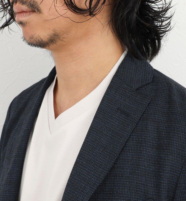 NOLLEY'S goodman「《ビジカジ対応》シルケットスムース Vネック ドレスロンT 26AW」|Tシャツ・カットソー|